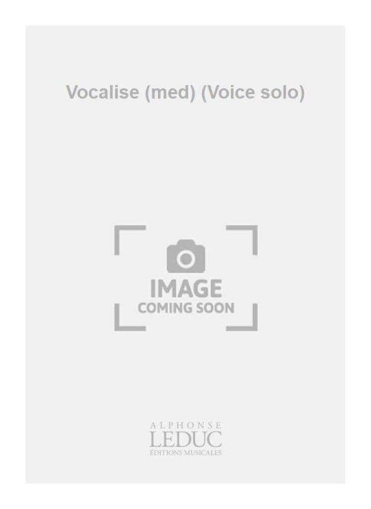 Vocalise (med) (Voice solo)
